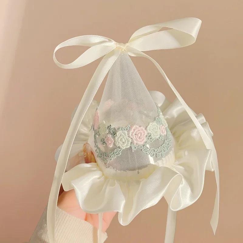 Flower Butterfly Knot Mesh Ribbon Headband Lace Girl Baby Princess Hat Birthday Gift Party Headdress Hair Accessories Adult Kid