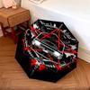 1 PC Automatic Folding Umbrella - Supernatural Pattern, Portable & Foldable Design with 8 Ribs, Christmas Birthday Gifts