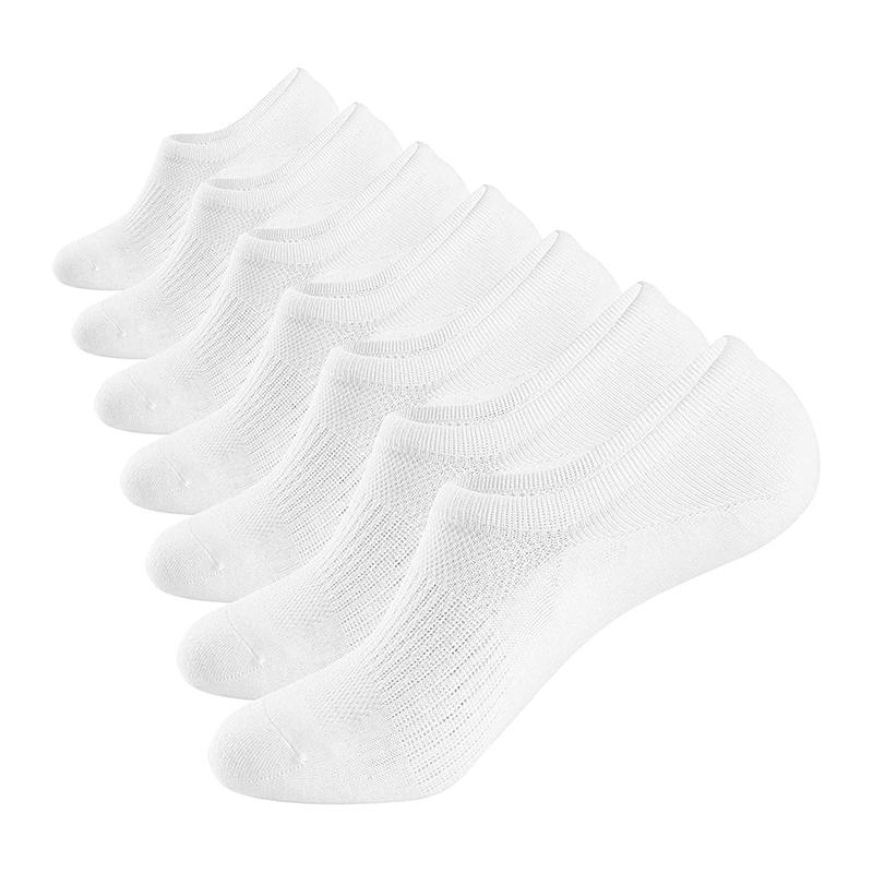 10Pair Men Boat Socks Summer Autumn Breathable Fashion Non-slip Invisible Cotton Socks Male Ankle Sock High Quality Size 38-45