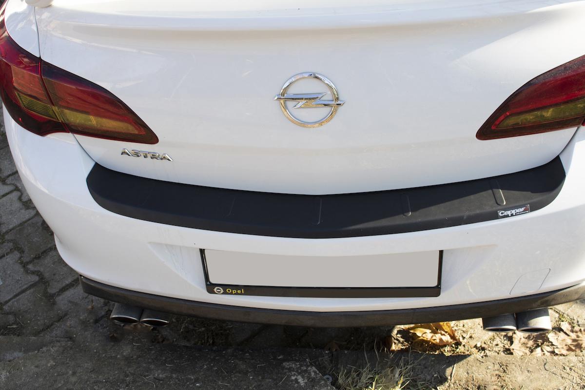 

Накладка на задний бампер EuroCap (Sedan, ABS) для Opel Astra J 2009-2015 гг