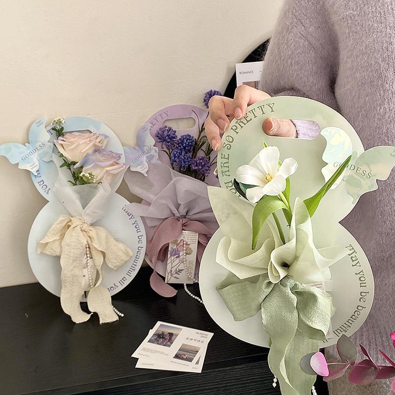 Bouquet Wrapping Paper Korean Paper For Flowers Packaging Gift Box Decorative Flower For Women'S Day Papel Coreano Para Flores
