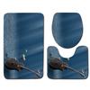 Bathroom Floor Mat Bathroom Mat Toilet Three-Piece Set