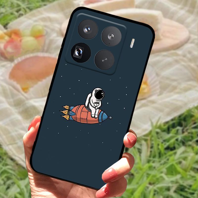 Hülle Für Xiaomi 15 Pro Silikon TPU Handy Stoßfest Weicher Bumper Schutzhülle Für Xiaomi Mi 15 Pro Coque 2410DPN6CC Schutzhüllen