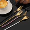 4Pcs White Gold Cutlery 18/10 Stainless Steel Dinnerware Set Spoon Fork Knife Western Home Silverware Tableware Set Supplies