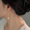 2025 High-End Niche Design Pearl Earrings: 925 Sterling Silver Studs for Women