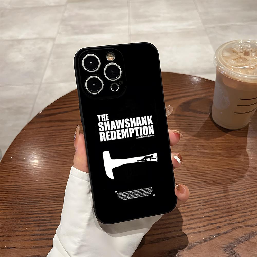 

Shawshank R-Redemption Film Phone Case For 15 Pro Max Iphone 17 Air 14 Plus 12 16 13 Mini 11 Xr X Xs Max Back Cover iPhone 17