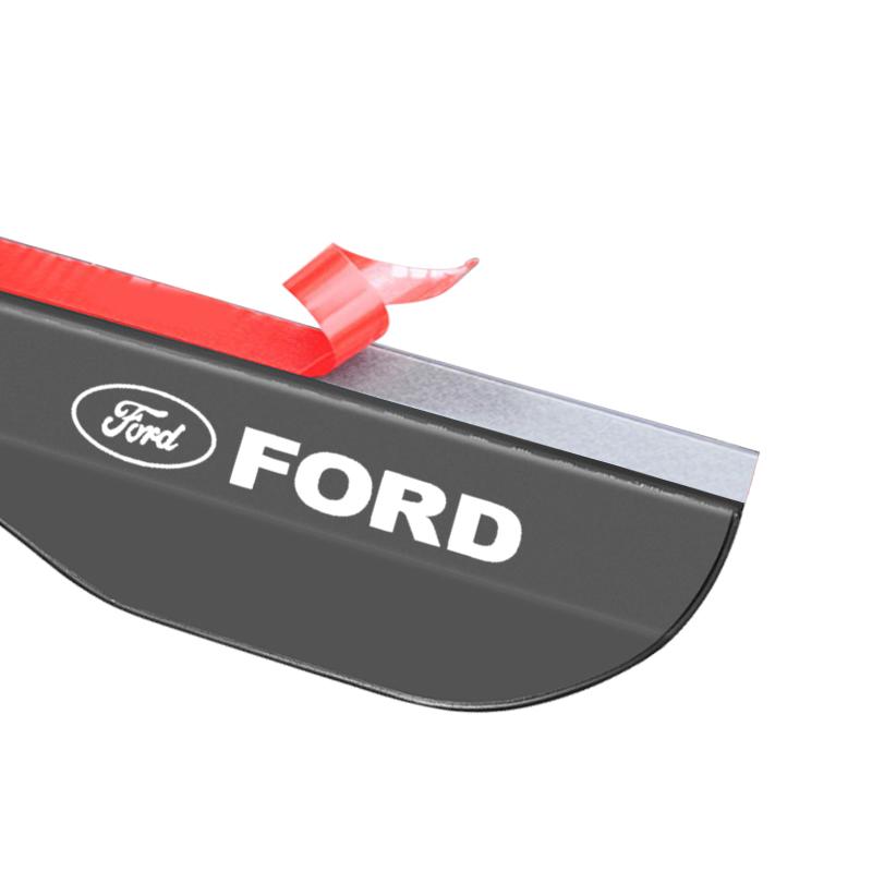 2 Stück Auto Rückspiegel Seitenansicht Regenabweiser Augenbrauenschutz Sonnenblende Für Ford Focus Mk3 Fiesta Ranger Fusion Mondeo Mustang Fusion Kuga Ecosport