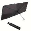 Car Parasol Summer Supplies Car Sunshade Front Windshield Sunscreen Thermal Insulation Telescopic Folding Sunshade