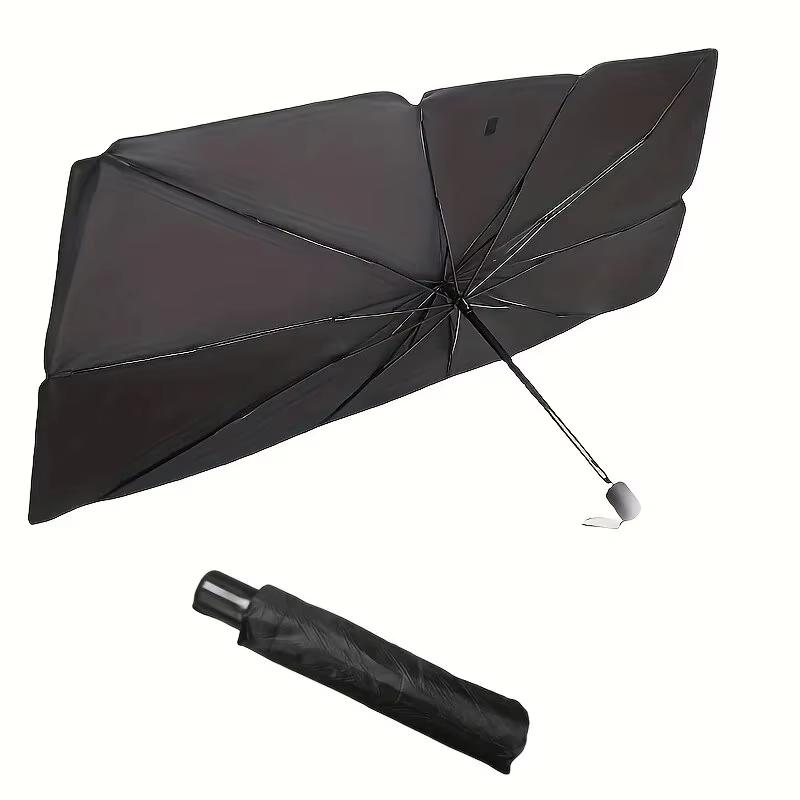 Car Parasol Summer Supplies Car Sunshade Front Windshield Sunscreen Thermal Insulation Telescopic Folding Sunshade