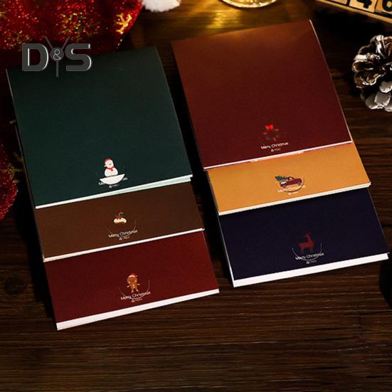 Julhälsningskort 3D Pop Up Julhälsningskort Jultomte gratulationskort med kuvert Nyårspresent till familjens vänner