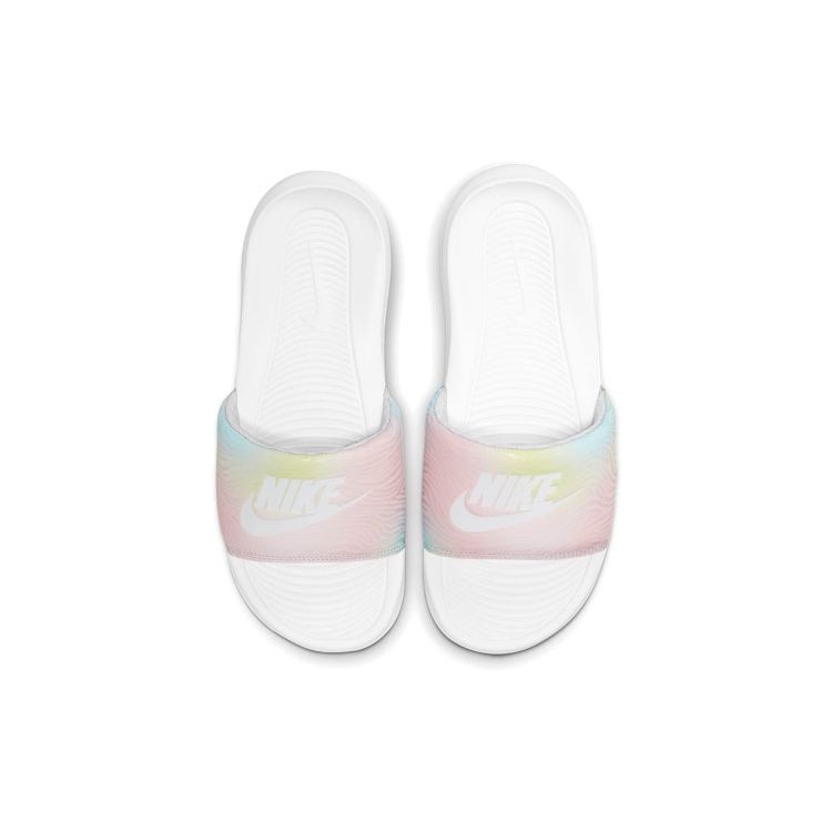 Nike  Victori One Printed Slide Pure Violet Gradient Women Sneakers Pink White CN9676-500