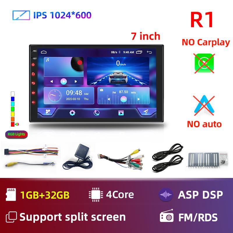 

Ruancheng 2Din автомобильный Android радио мультимедийный проигрыватель 7/9/10 дюймов GPS навигация для Toyota Volkswagen Hyundai Nissan Kia Renault