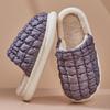 New autumn and winter cotton slippers warm women's waterproof couple indoor velvet slippers home