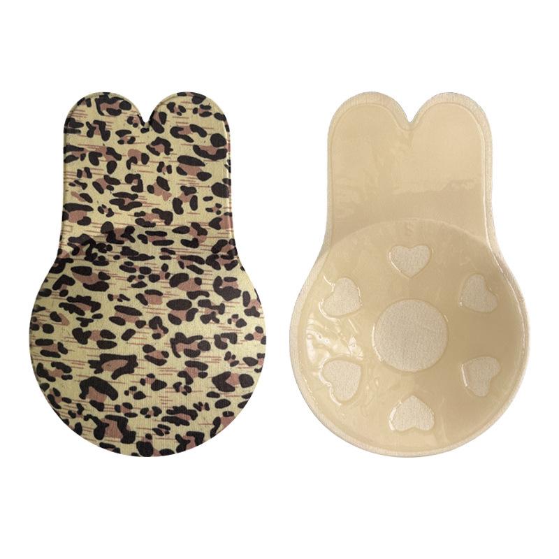 Bunny Ear Silicone Push-Up Bra: Strapless, Self-Adhesive, Invisible Uplift Nipple Covers