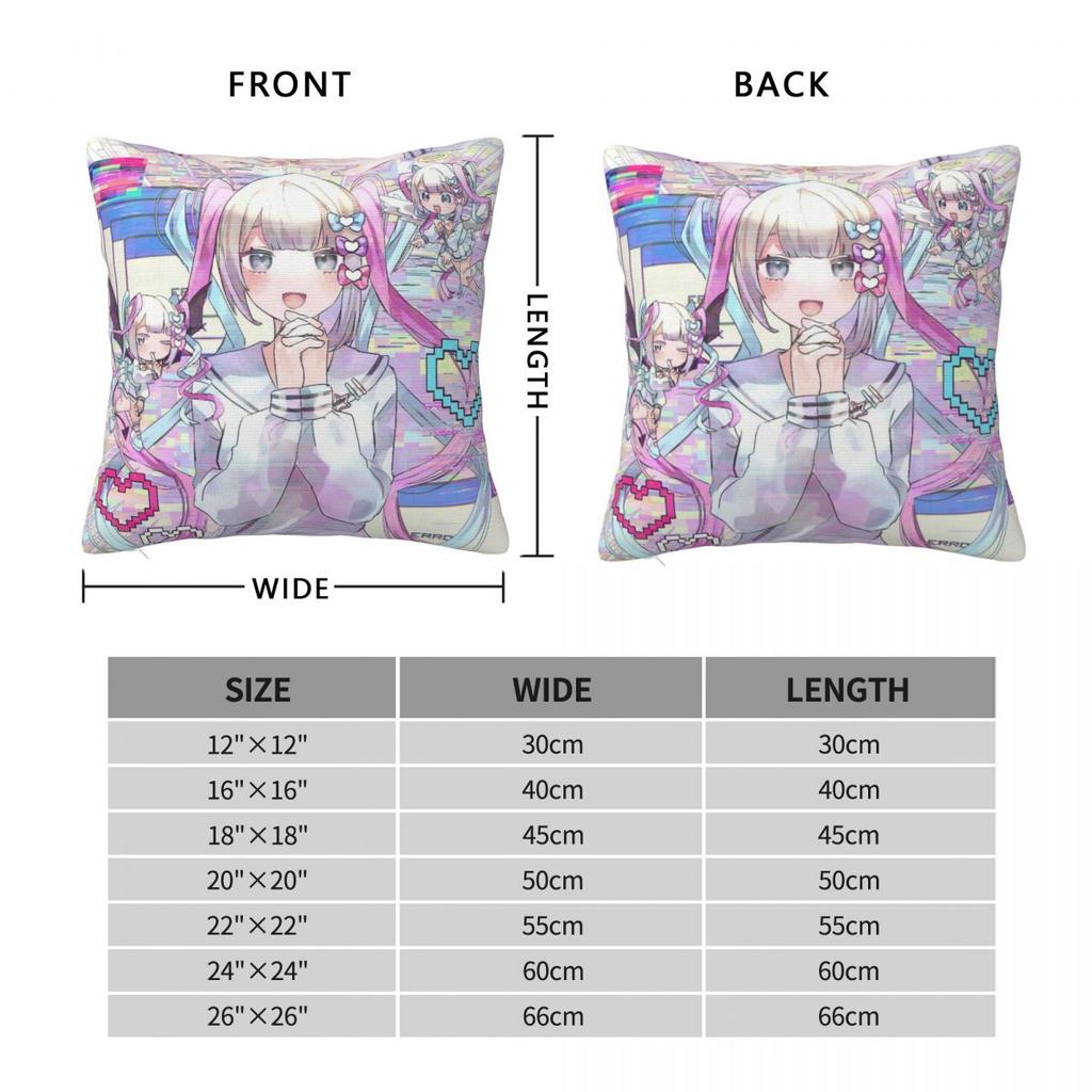 Needy Streamer Overload KAngel Pillowcase Double-sided Printing Fabric Cushion Cover Gift Throw Pillow Case Cover