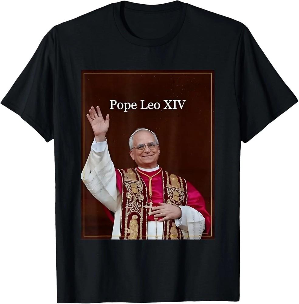 Pope Leo XIV New Pope Leo American Pope 2025 Unisex T-Shirt Unisex T-Shirt L
