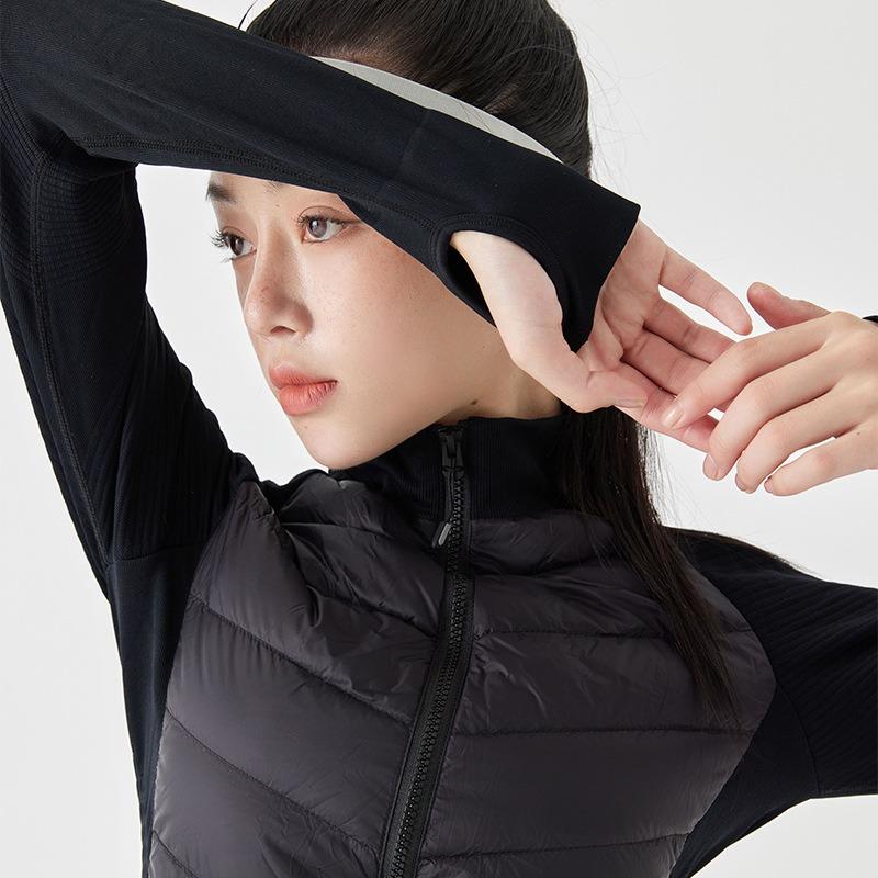 Sports Down Jacket Women's Slim-fit Short Jacket Slim-fit Lightweight Down Jacket