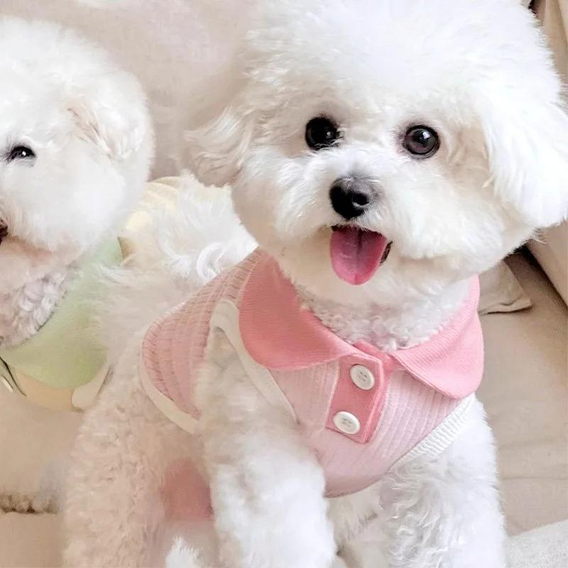 

Summer Clothes for Dogs Puppy Shirt Blouse Spring Pets Clothing Dog Doggy Pet Shirts Apparel Supplies S