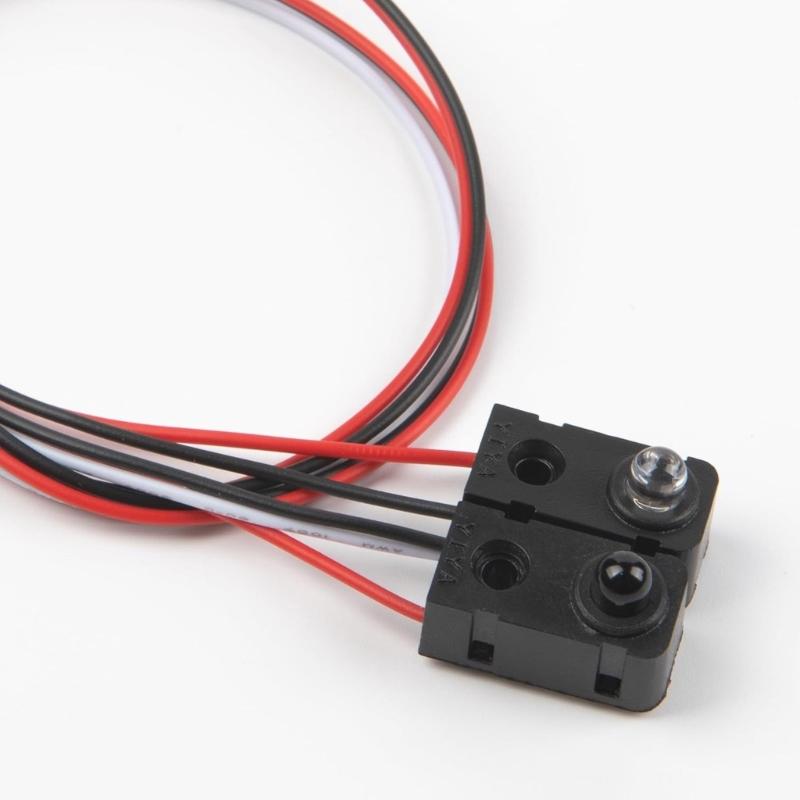 10pcs Photoelectric Sensors Switches Beam Interruption High Sensitivity Fast Response NPN Output for Controllers