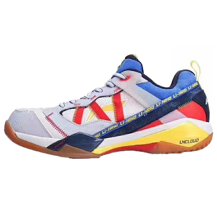 

Li Ning G Enemy ACE Professional Low top Badminton Shoes Men s White Blue AYAQ015-1 39.5