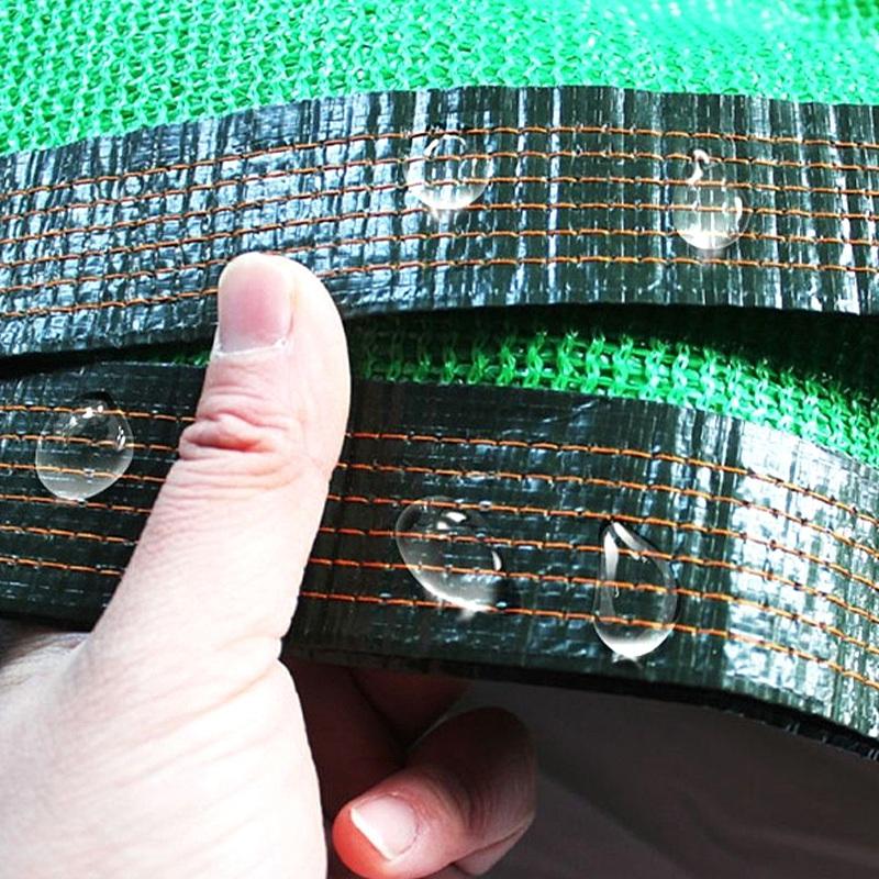 70~80%  Sunshade Net Uv Protection Sunshade Net Durable Wind Proof Outdoor Shade Mesh  Garden Balcony Awning Plant Cover Net