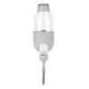 Anti-drip Pet Water Feeder Suction Cup Attached Double Steel Bead Crate Hanging Water Bottle Hanging Mount No Wet Mouth