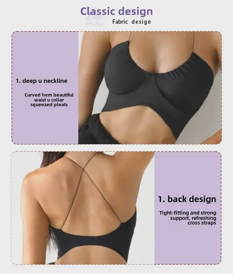 2024 Women's Summer Yoga & Fitness Bra Top: Outdoor Running Sportswear