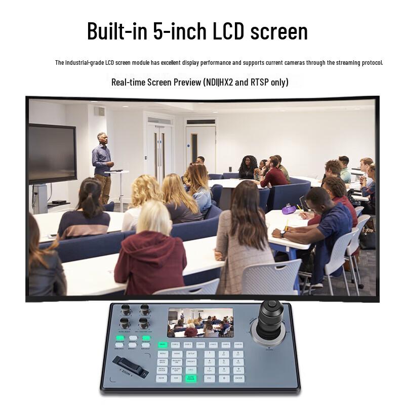 TEVO-KB200pro 4D Joystick PTZ Camera Controller (CN version)
