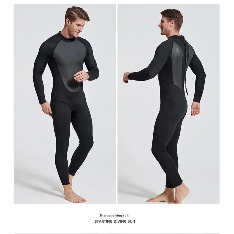 3mm Neopren Neoprenanzug Tauchen Surfen Anzug Schnorcheln Kajak Speerfischen Freies Tauchen Schwimmen