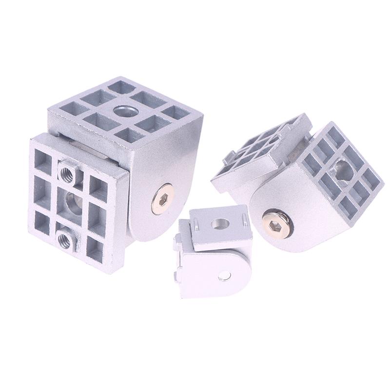 1 stk 2020/3030/4040 Sinklegering/Aluminiumsprofil Levende Hengselbeslag Rettvinklet Fleksibel Svingleddkobling