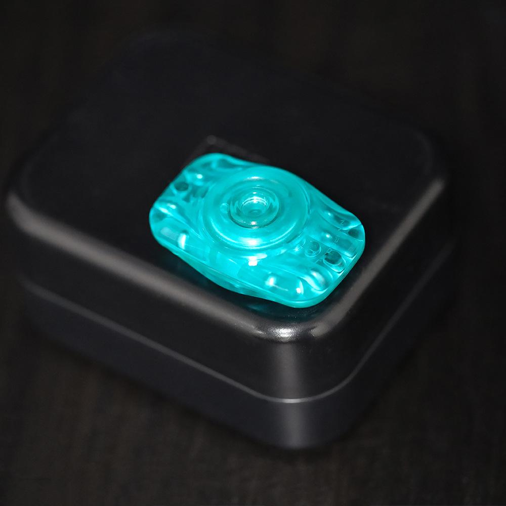 Mini Fidget Spinner Magnetic Push Card 2IN1 EDC Pushing Plate Mechanical Slider Stress Relief Toy Relieving Anxiety Antistresse