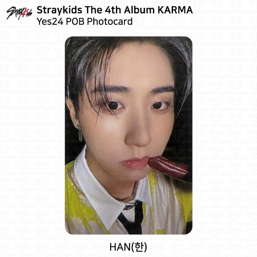 Stray Kids Das 4. Album Karma Yes24 POB Fotokarte KPOP K-POP SKZ