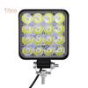 2Pcs 48W Square Bright LED Spotlight Work Light Car SUV Truck Driving Fog Lamp
