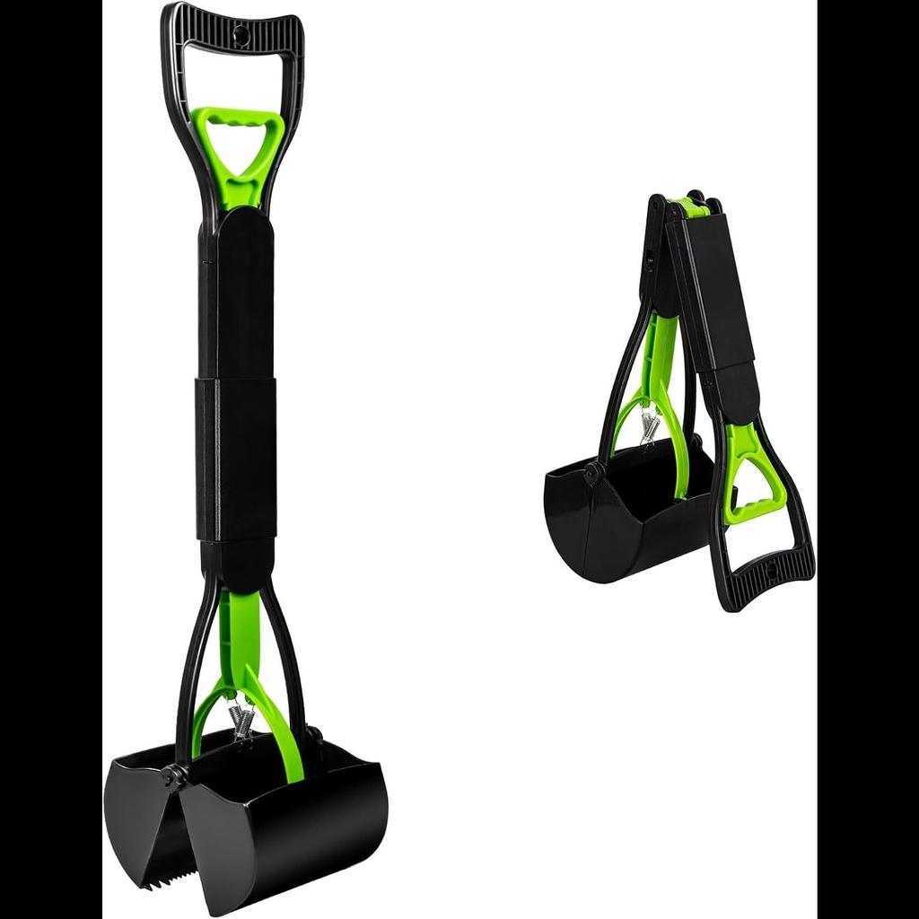 Pet Pick-up Can Be Folded with A Long Handle of 70cm. Dog Clamp Toilet. Pet Cleaning Supplies. Dog Shit Clamp Toilet Pick-up