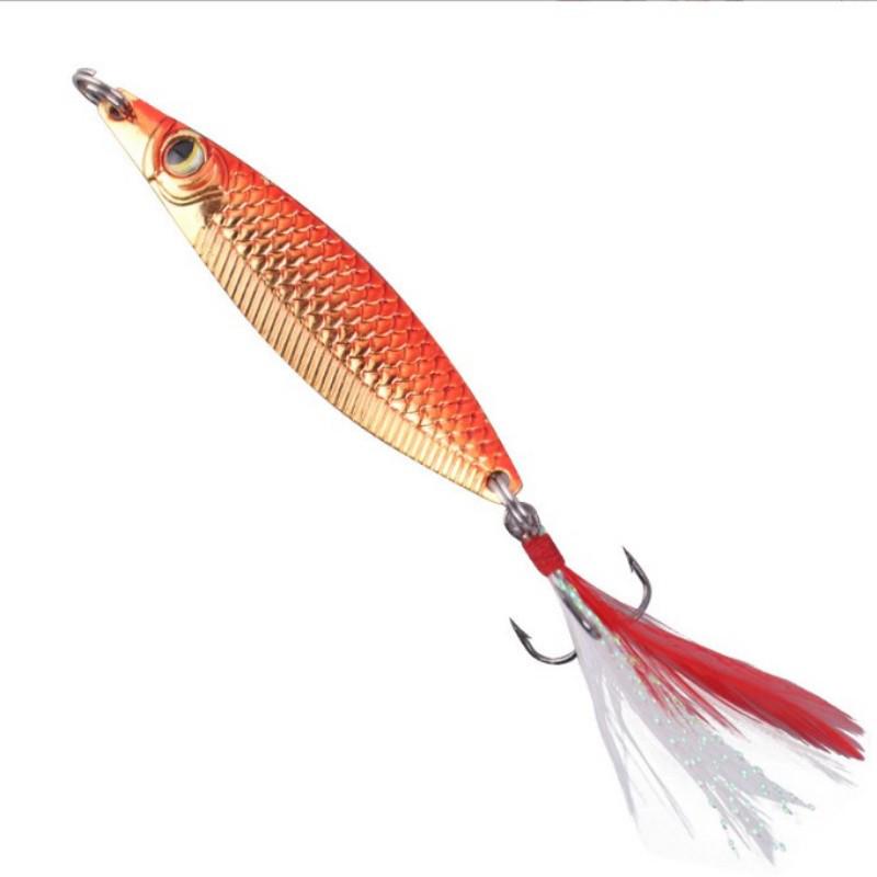 S-Shaped Fish Lure, 7 Colors, Individually Packaged Bionic Bait