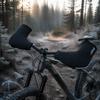 1 pair SBR Waterproof Bike Handlebar Covers Windproof Bicycle Handlebar Mitts  Night Riding