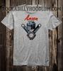 Retro Hot Rod Tee T Shirt Drag Race Speed Shop Ansen Equipped Pistons