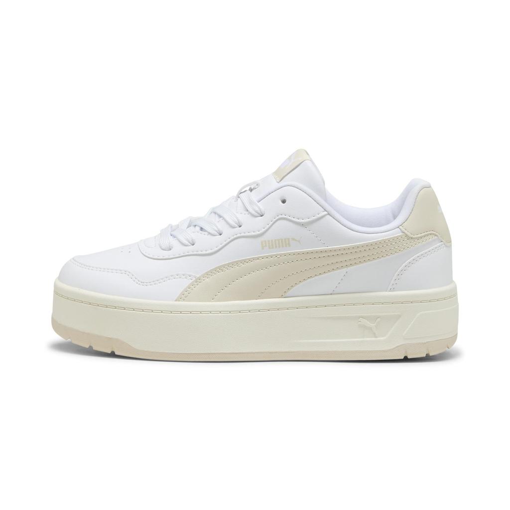 PUMA Court Rally Skye 400368 Women’s Sneakers (Puma White / Alpine Snow / Warm White, 23.5 cm)