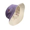 Bucket hat women's summer face small hat fashionable versatile double-sided sun hat