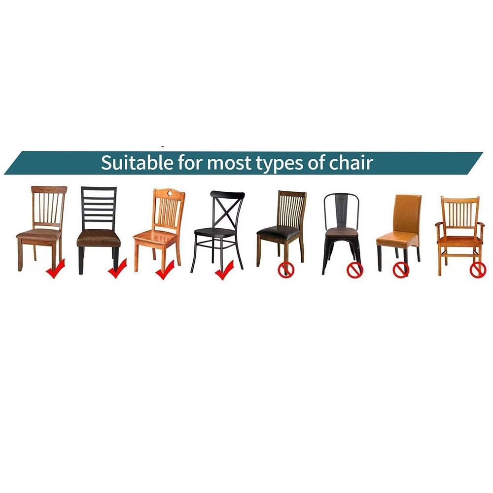 Stretch Jacquard Chair Sleeve Waterproof Seat Cushion Covers Stool Cover