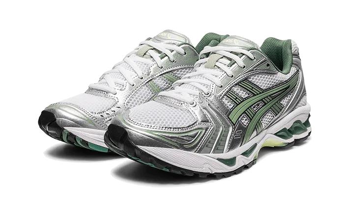 Gel-Kayano 14 Balts Tīra Sudraba Pelēks