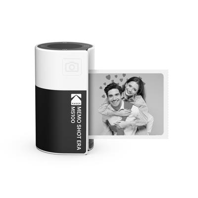 Kodak Memo Shot ERA Toy Instant Digital Camera with Label Printer Camera Body 1 (White, + Roll)