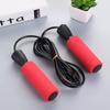 Folding Jumping Rope Foam Handle Antiskid Skipping Rope Wear Resistant Anti Shaking PVC Skipping Rope Fitness Accessories
