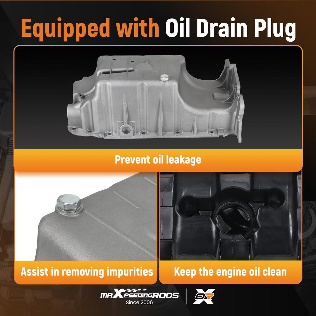 Engine Oil Pan for Chevrolet Trax Sport Utility 1.8L 2013-2014 55566404