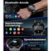 LIGE Montre Connectée Homme 1.43" AMOLED, 730mAh, 100+ Sports, Cardio &amp; Sommeil 24/7, Compatible Android iOS