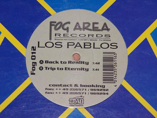 

12inch Record LOS PABLOS - Back To Reality FOG012 Fog Area Record 1997 Germany Dance & Electronica Used