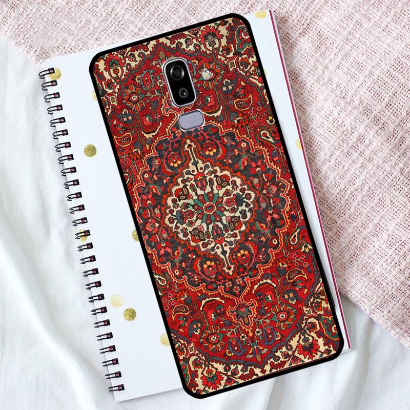 Persian carpet Floral pattern Case For Samsung Galaxy M16 M32 M52 M14 M54 M13 M33 M53 M56 M36 M31 M11 M12 M35 M55 M15 M06