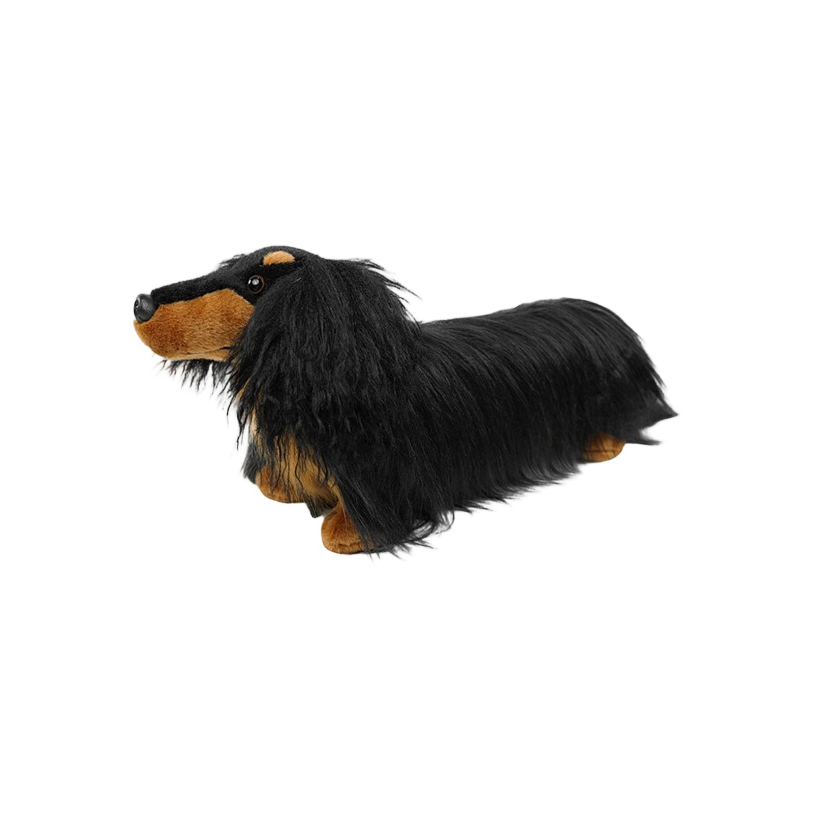

Dachshund Plush Toy, Realistic Dog Doll, Birthday Gift, Plush Toy One Size