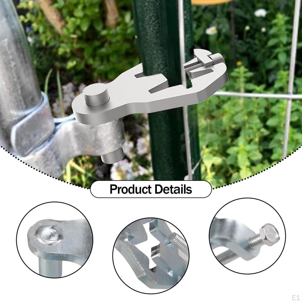 2 Pack T Post Gate Hinge Pins for Attaching Gates to Metal Posts in Backyard