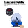 Incubators for Hatching Eggs 8 Egg Incubator with LED Light Temperature Control 360 Degree View